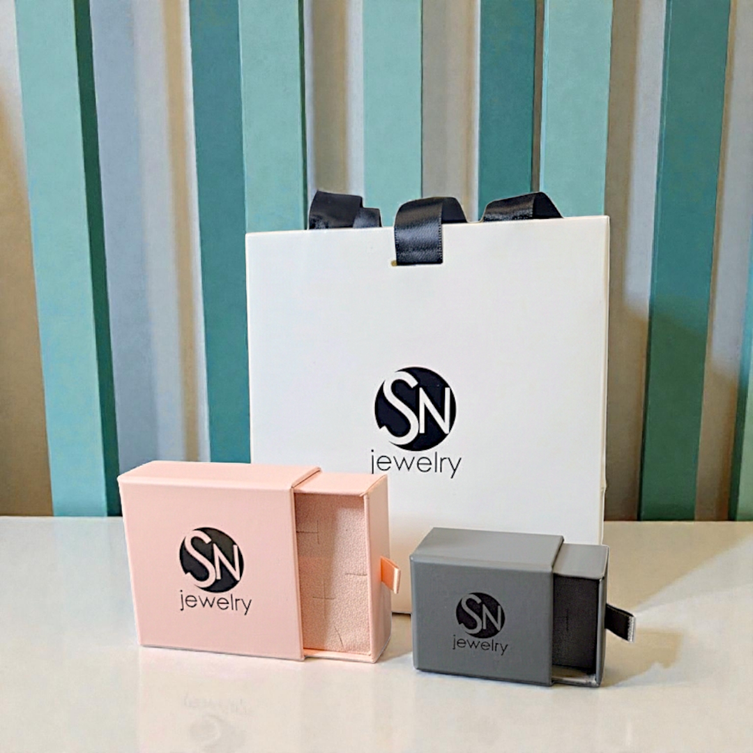 Minđuše VC rose black